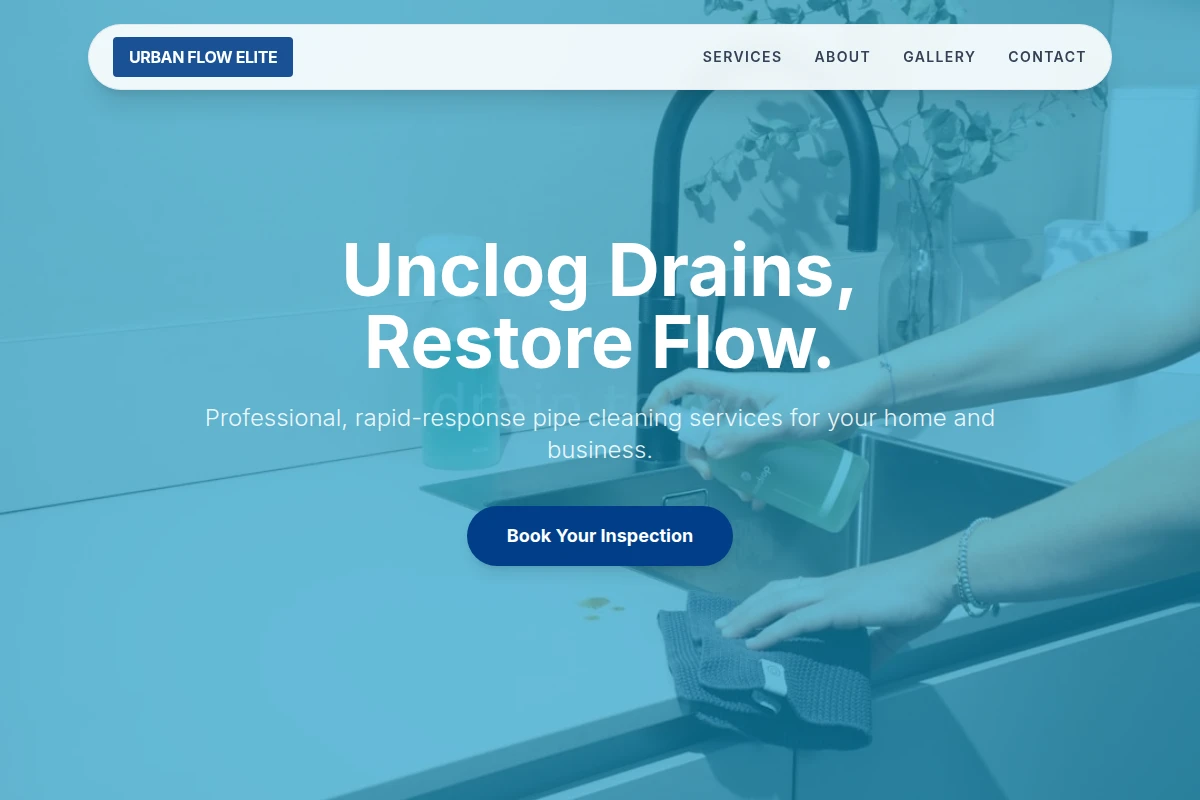 Premium Plumber Website Design