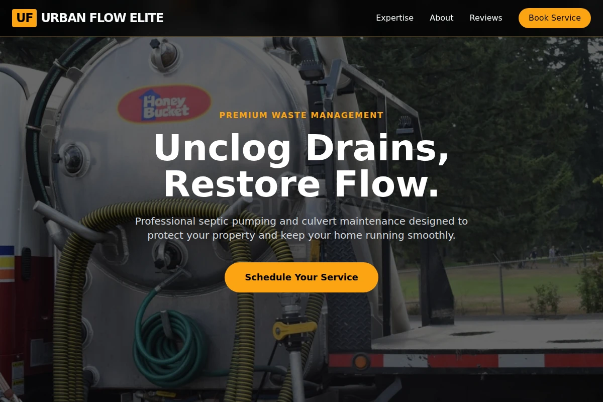 Culvert Septic Pumping