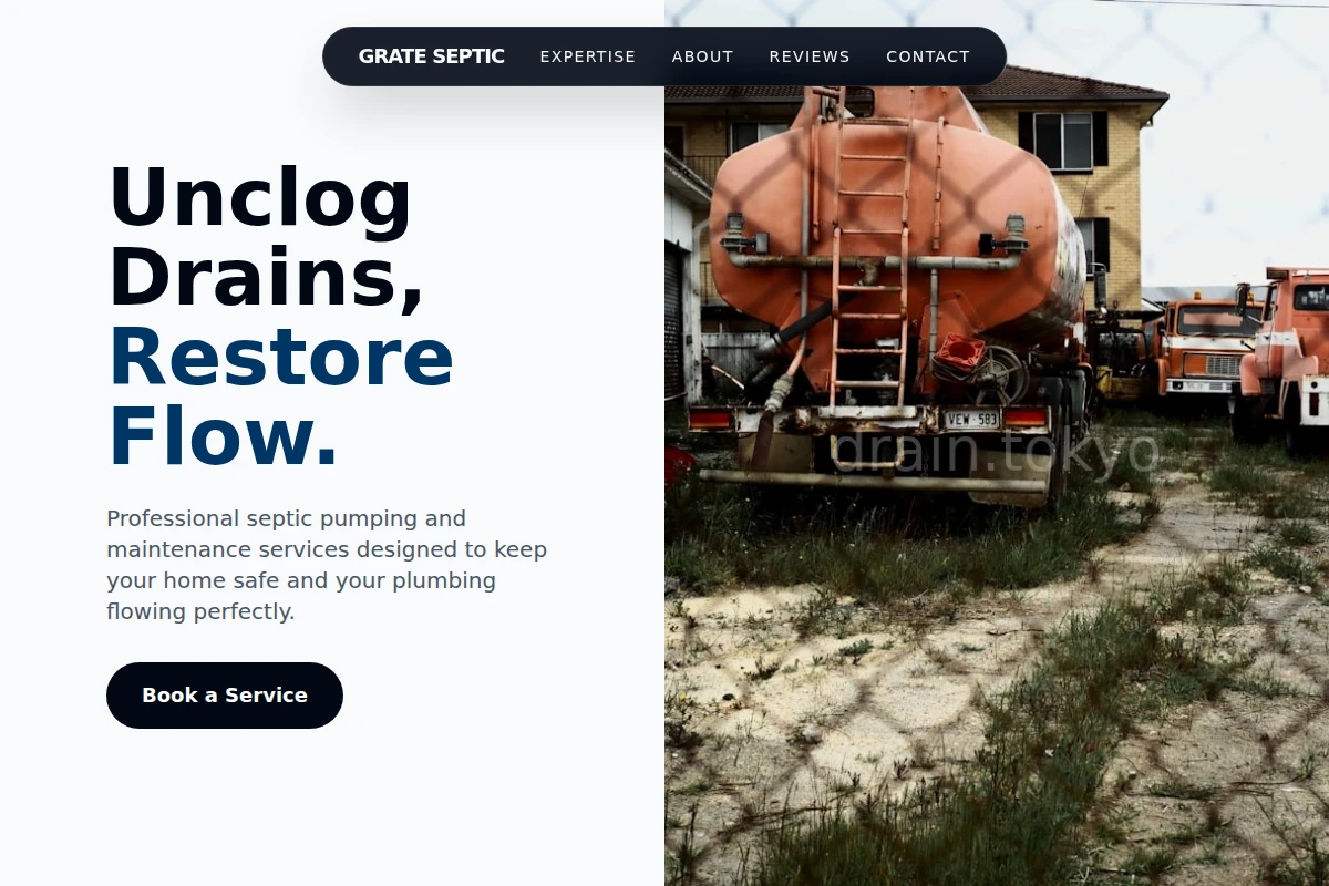 Grate Septic Pumping