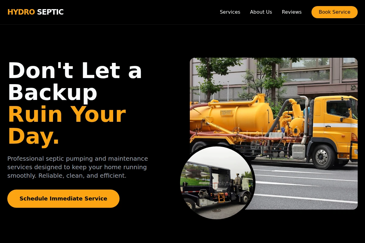 Hydro Septic Pumping