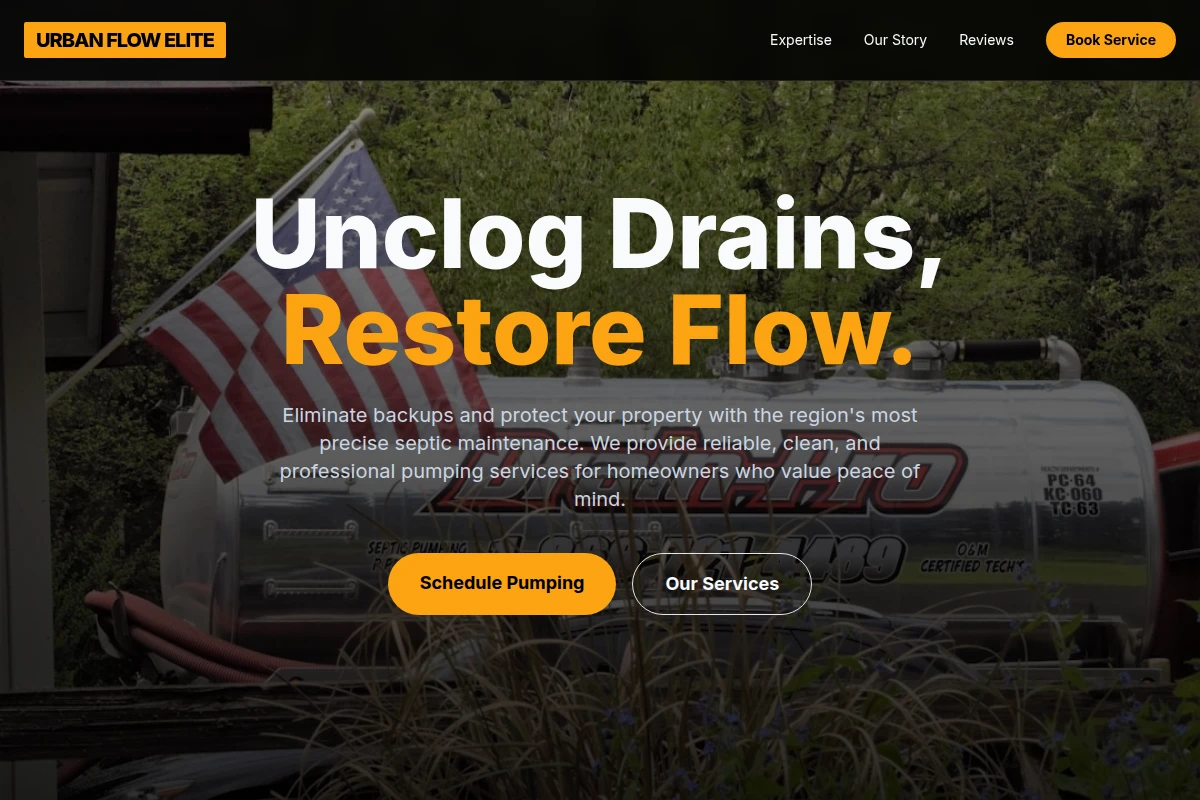 Flowrate Septic Pumping