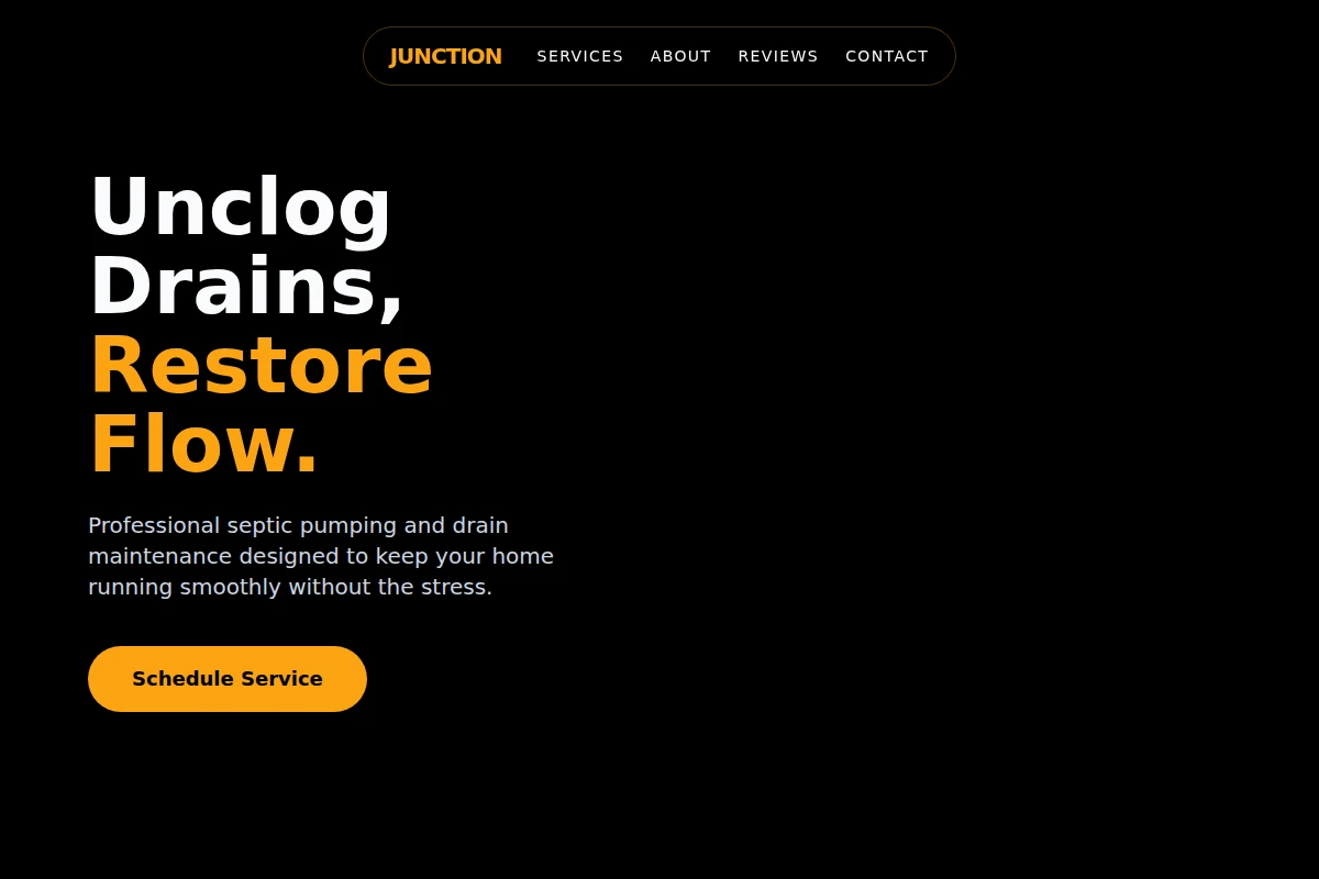 Junction Septic Pumping