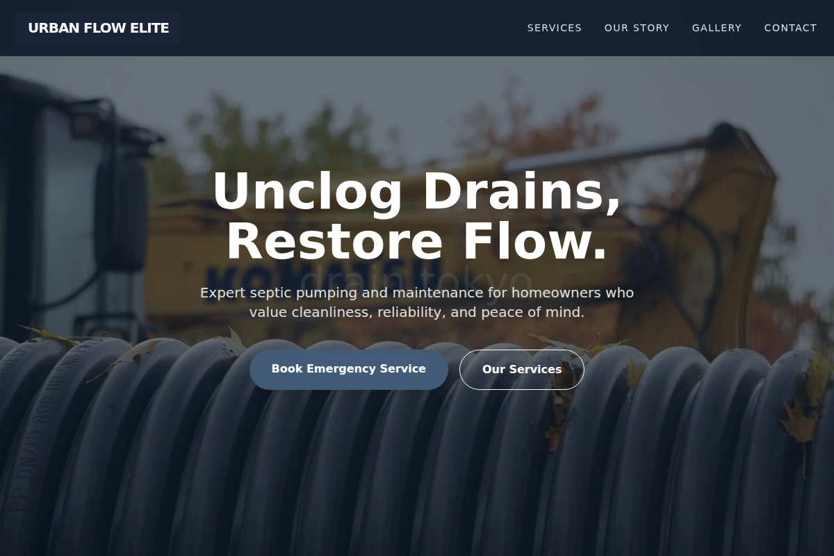 Overflow Septic Pumping