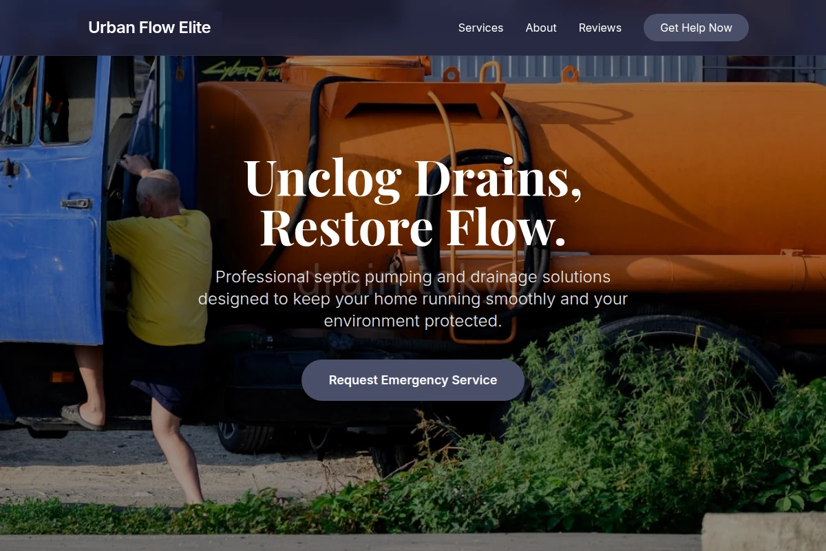 Drainage Septic Pumping