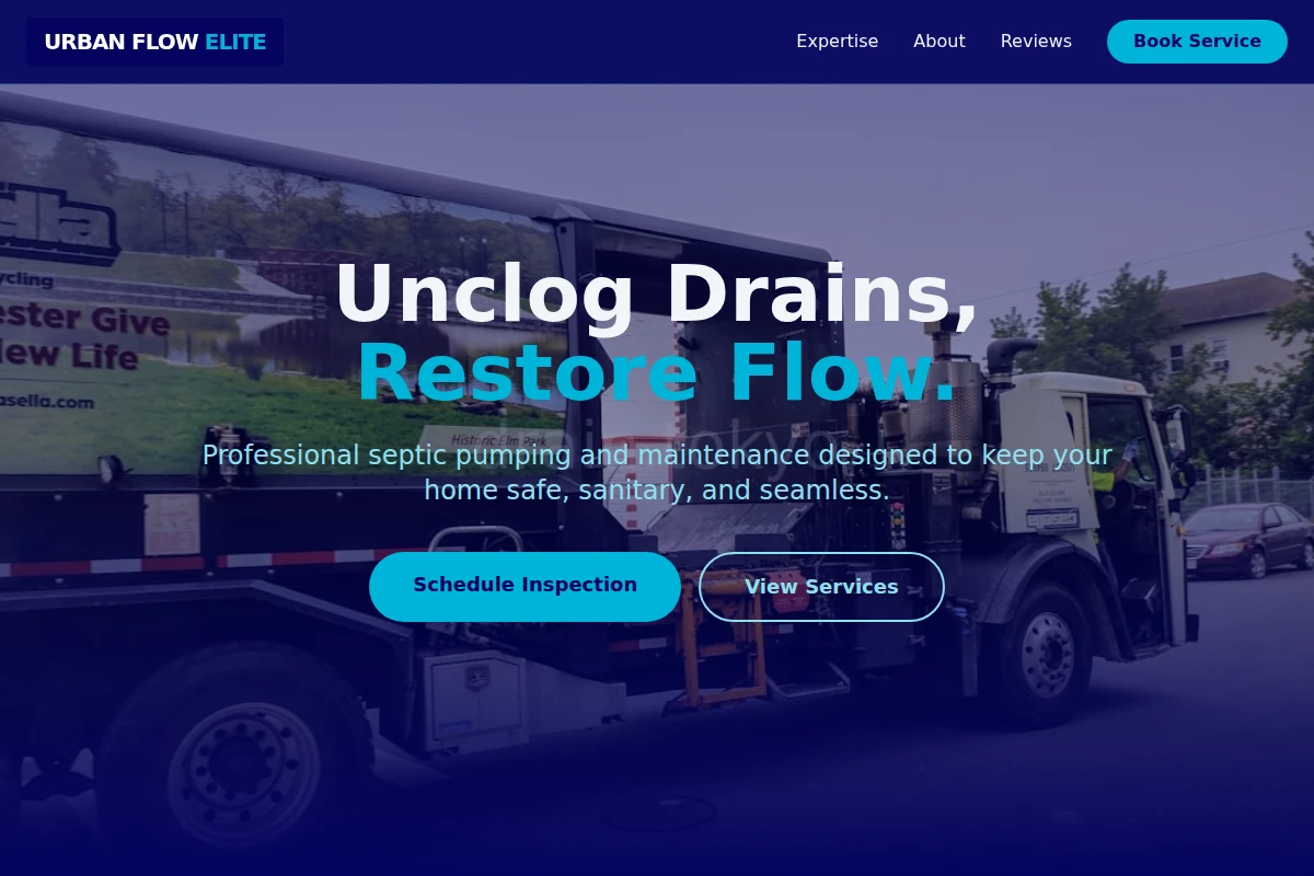 Pipe Septic Pumping