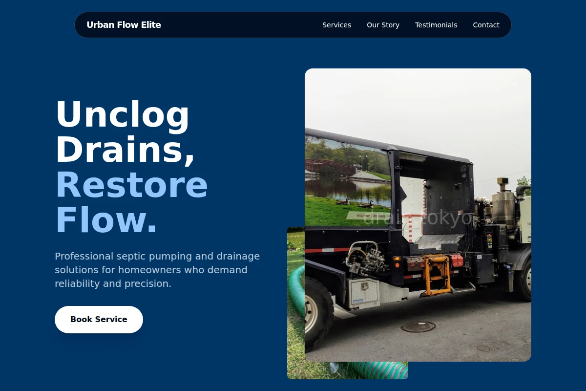 Vacuum Septic Pumping