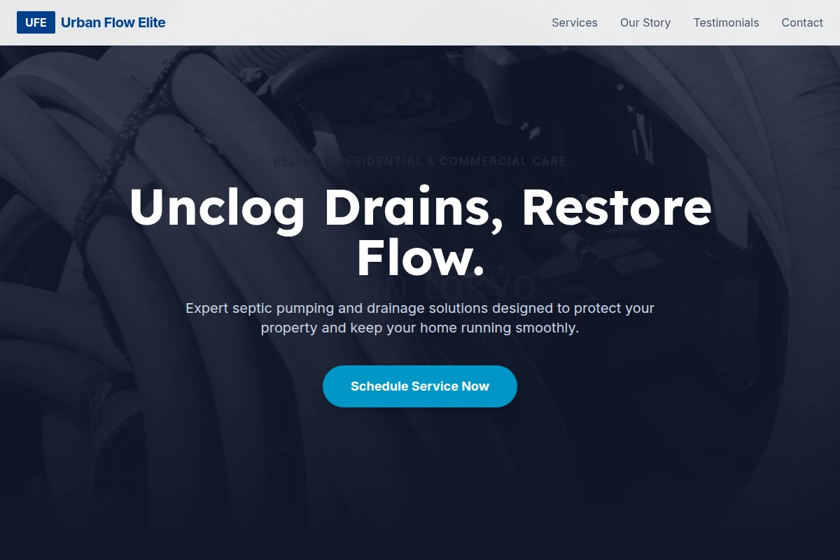 Drainage Septic Pumping