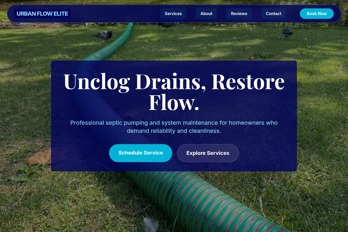 Pump Septic Pumping