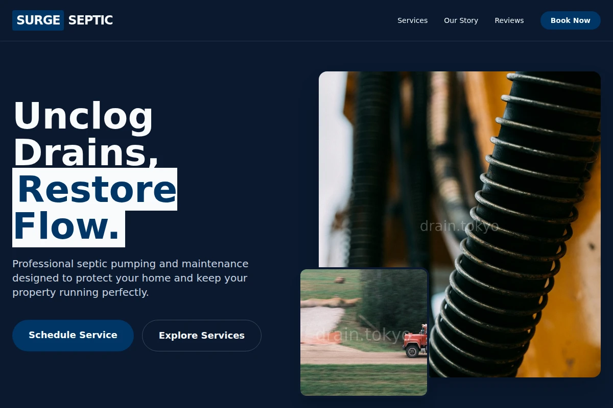 Surge Septic Pumping