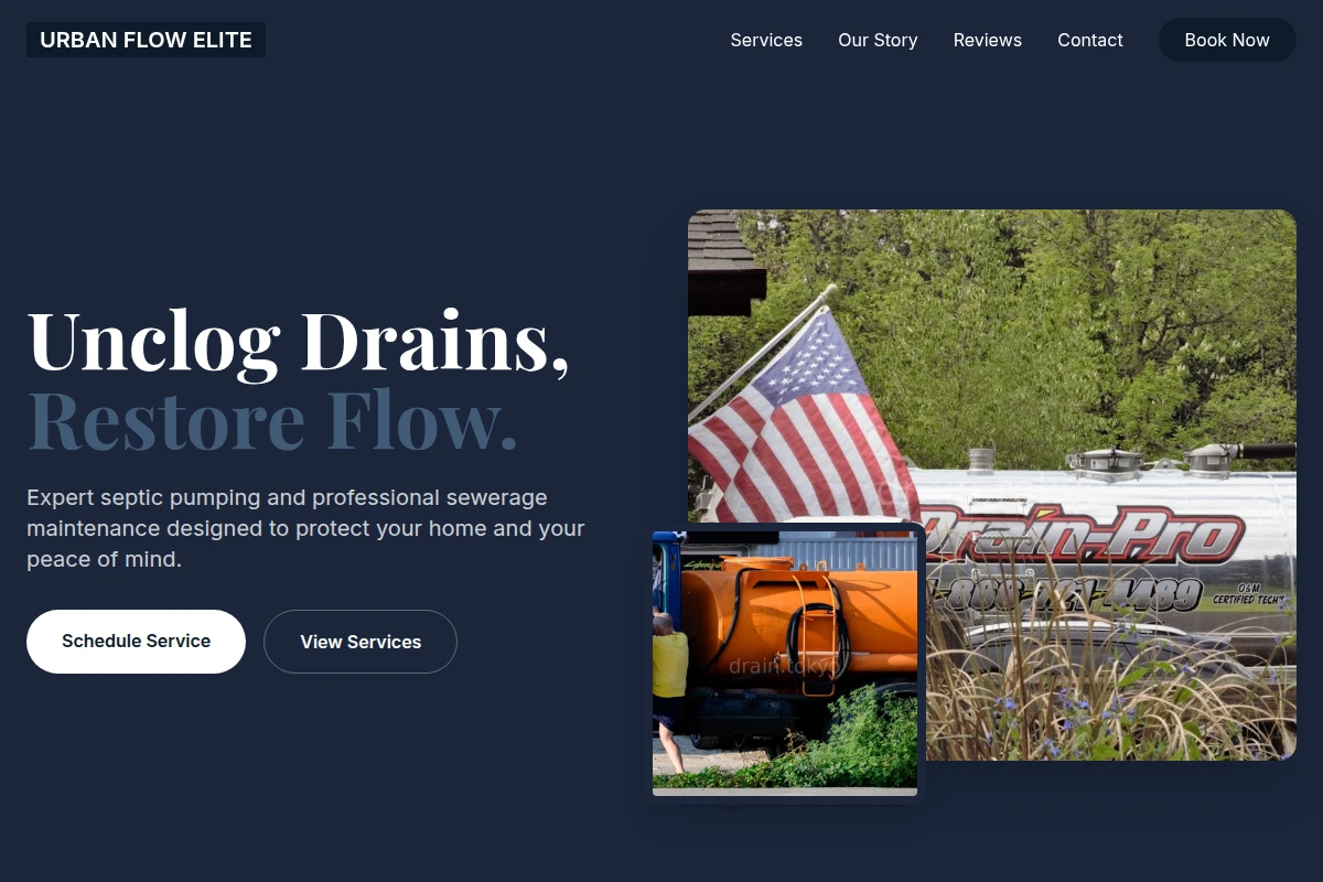 Sewerage Septic Pumping