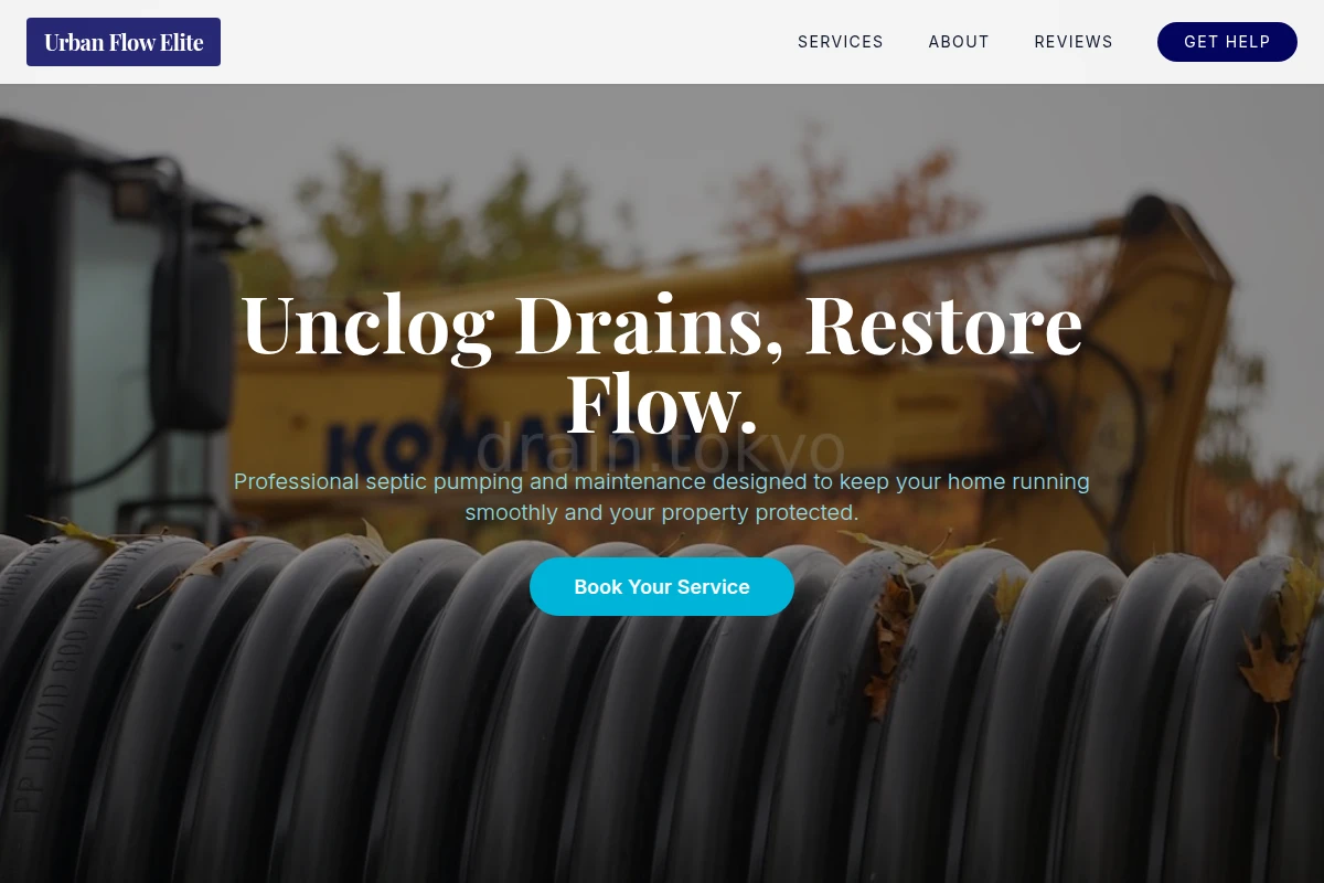 Pressure Septic Pumping