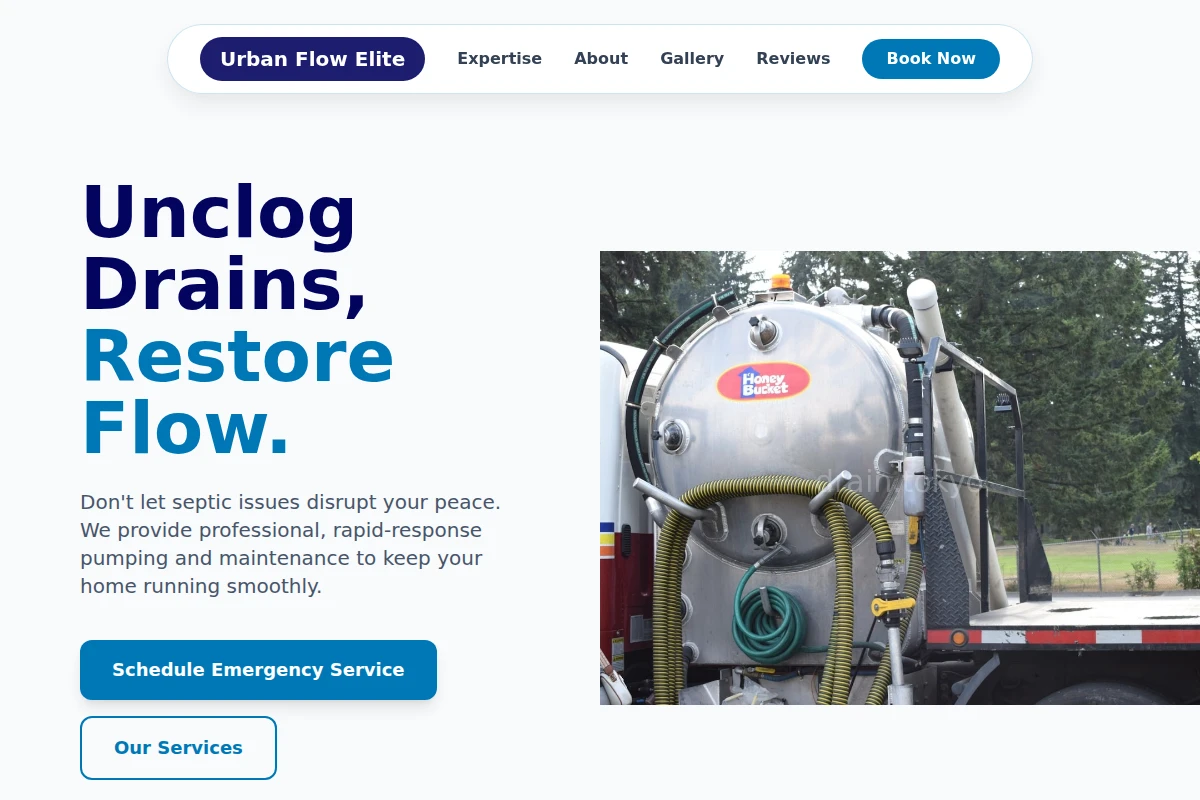 Leak Septic Pumping