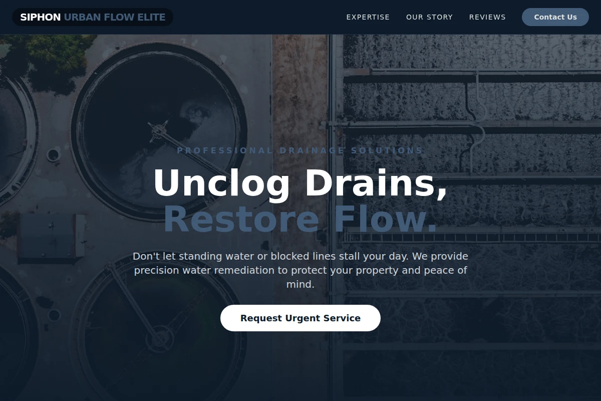 Siphon Water Remediation