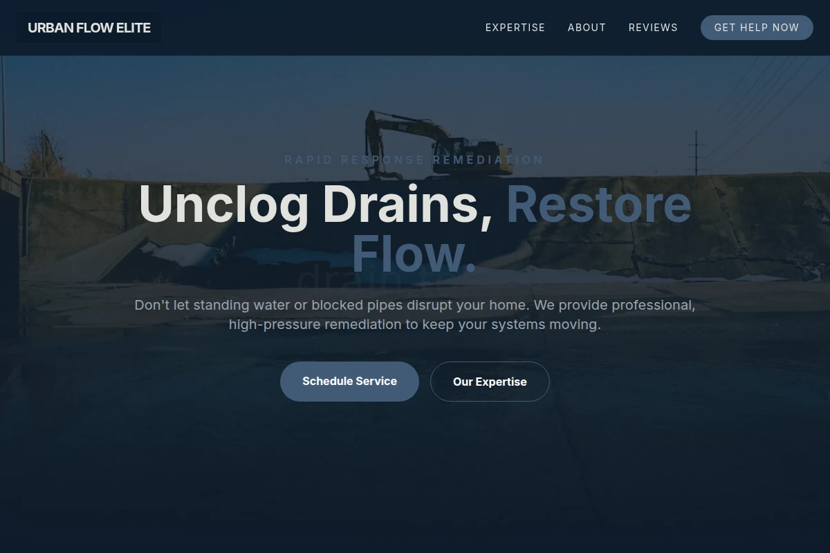 Drainboard Water Remediation