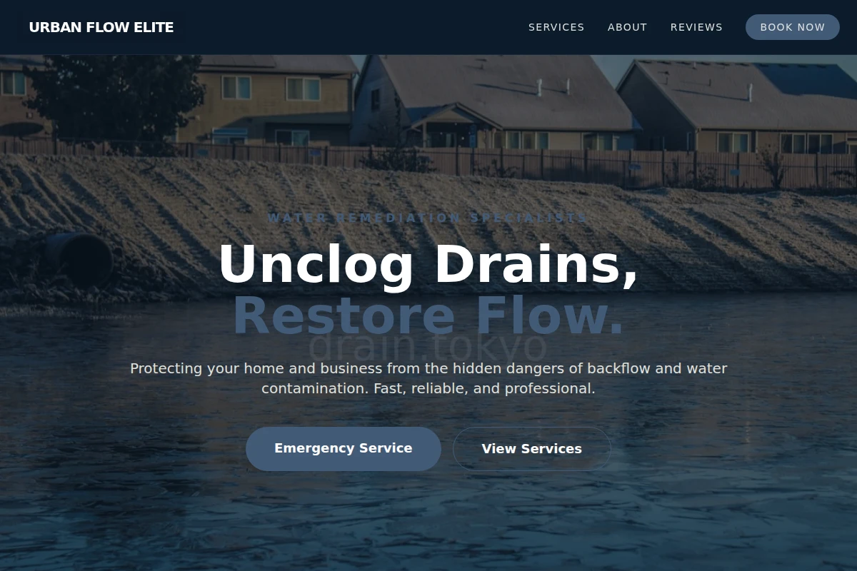 Backflow Water Remediation