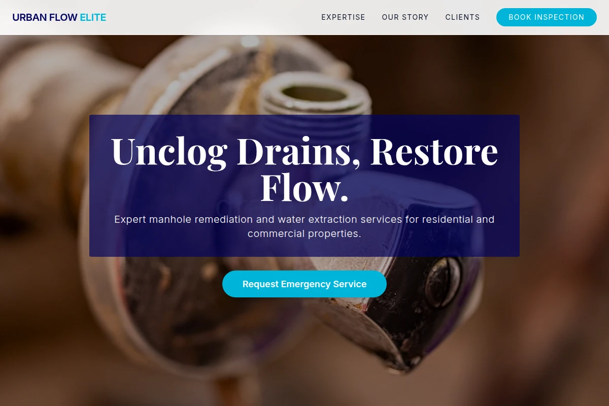 Manhole Water Remediation