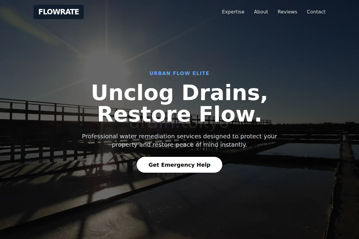 Flowrate Water Remediation