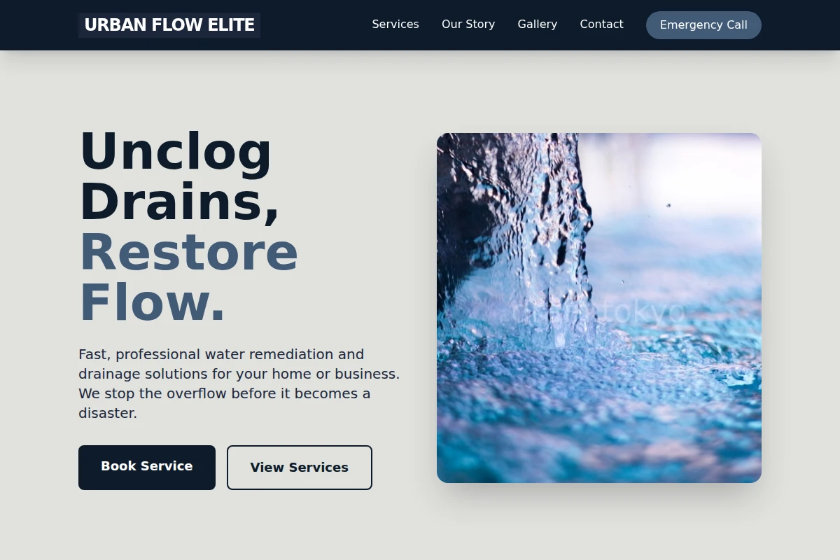 Overflow Water Remediation