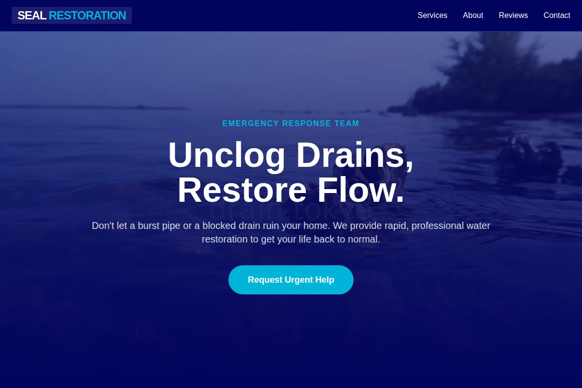 Seal Water Restoration