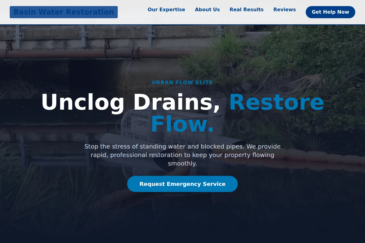 Basin Water Restoration