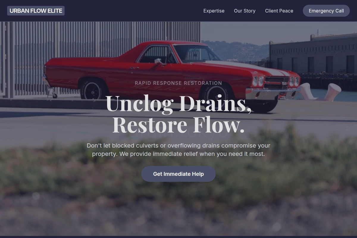 Culvert Water Restoration