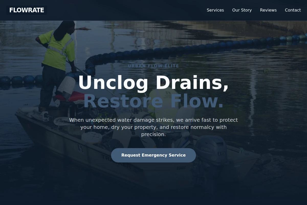 Flowrate Water Restoration