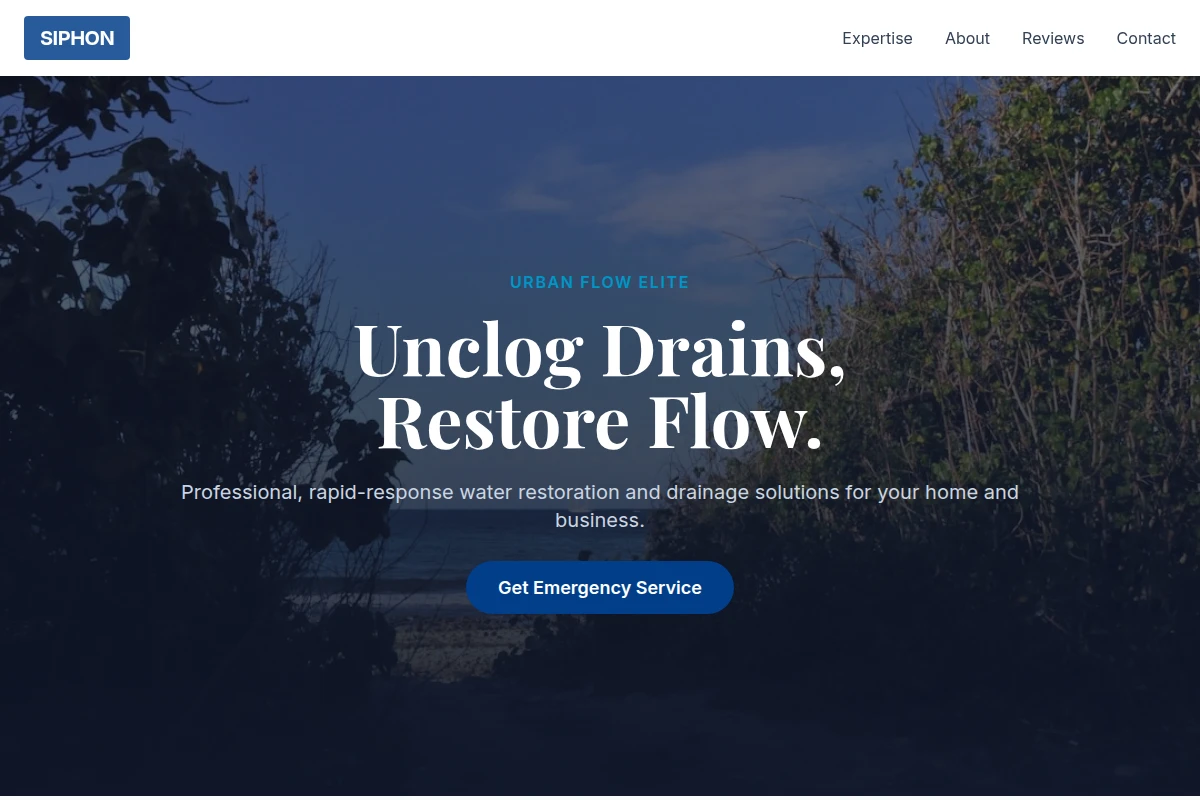 Siphon Water Restoration