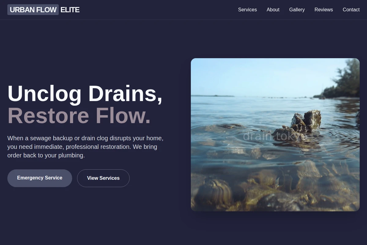 Sewer Water Restoration