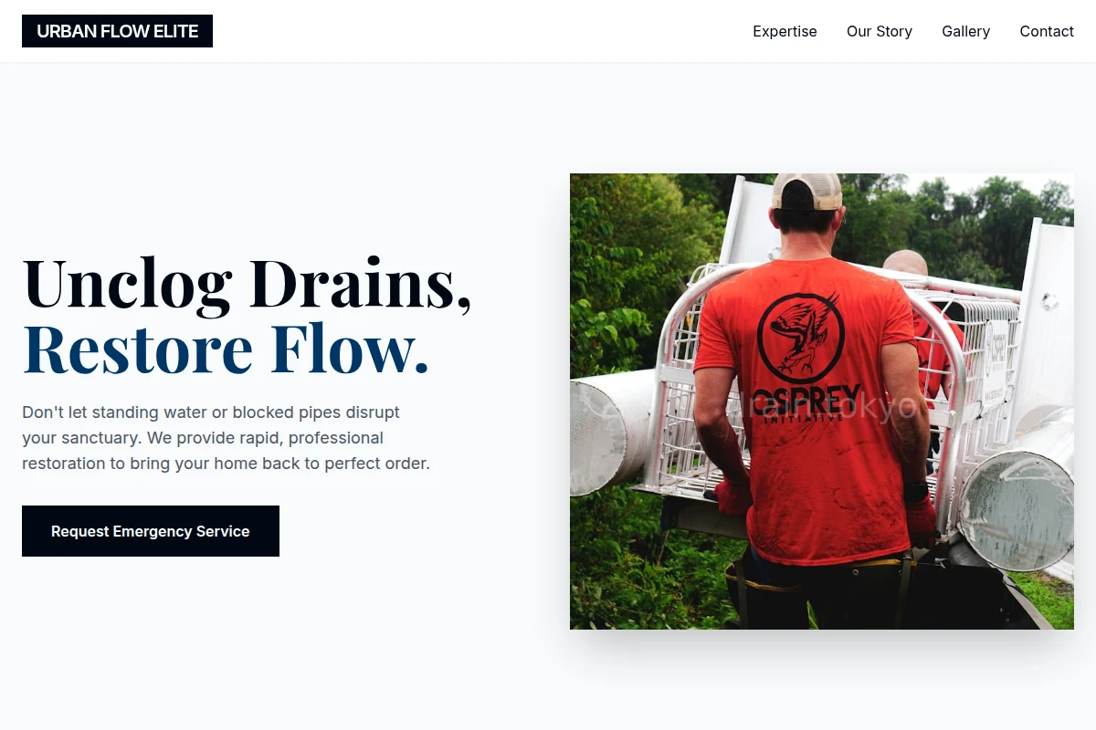 Drainpipe Water Restoration