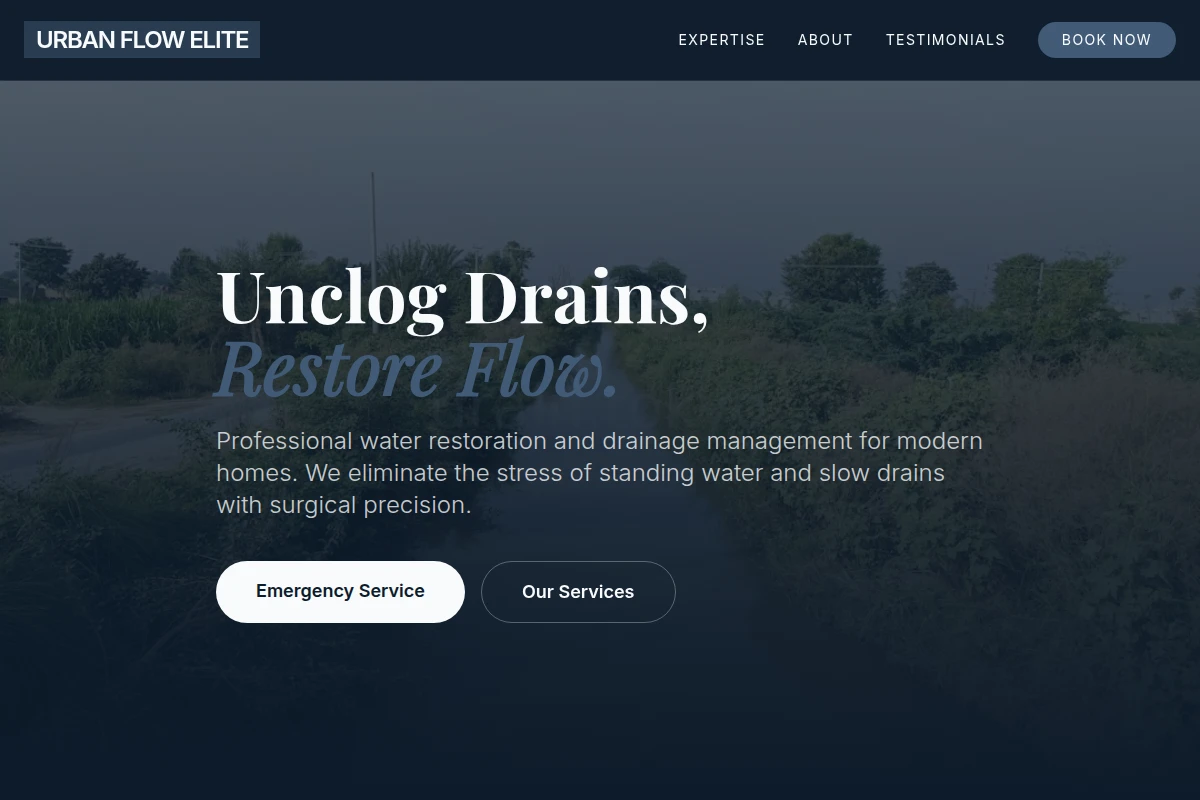 Drainage Water Restoration