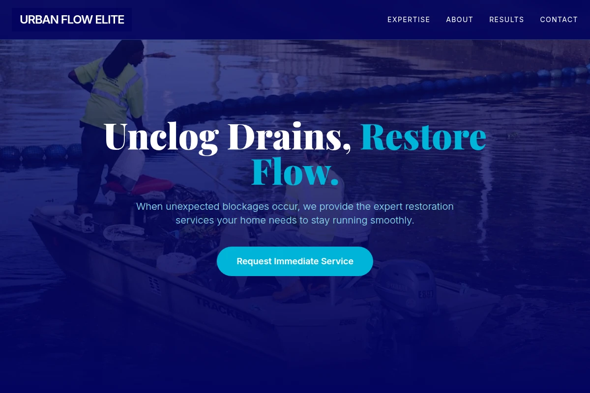 Drainpipe Water Restoration