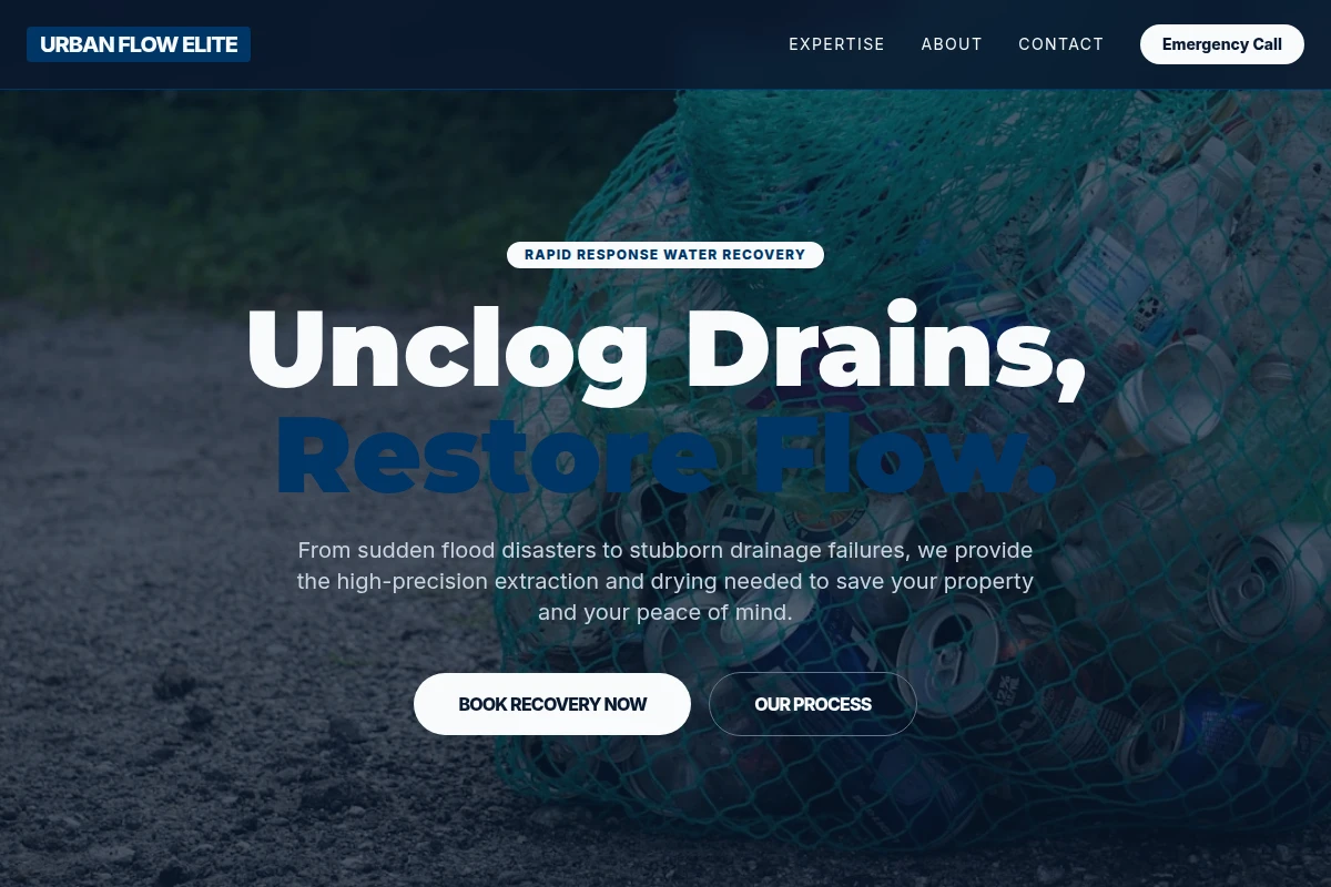 Plunger Water Restoration